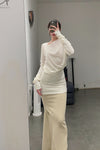 Marc le bihan round neck T -shirt 2897 white